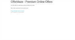 Desktop Screenshot of offerblaze.com